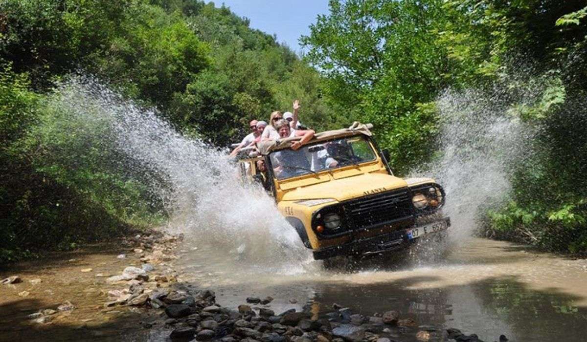 Beşkonak Jeep Safari and Rafting Tour